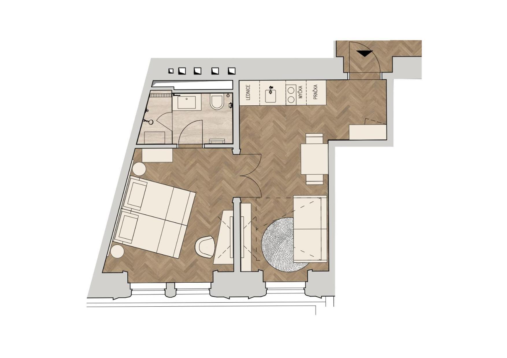 R16 Residences ปราก ภายนอก รูปภาพ