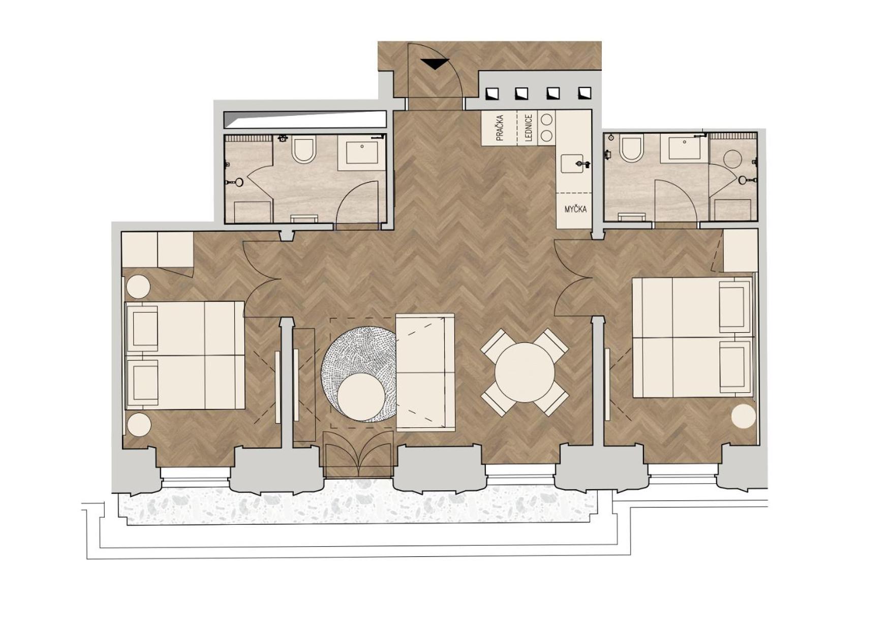 R16 Residences ปราก ภายนอก รูปภาพ
